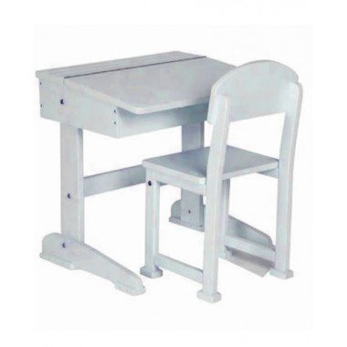 Saplings Desk & Chair-White CLEARANCE